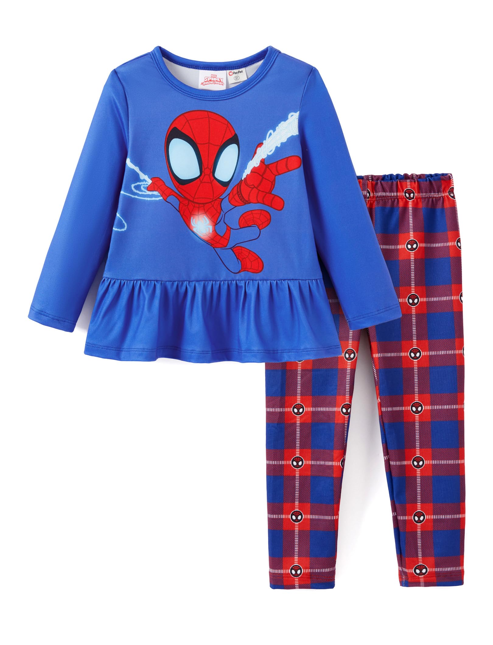 Disney Toddler Girls Clothes Long Sleeve Shirt Leggings 2pcs Outfits Set
