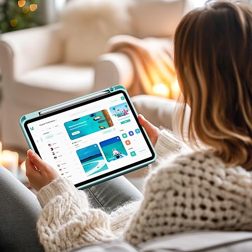 Miniatura 8 de Funda para iPad Pro de 11 pulgadas de 43221 generación con soporte para lápices, funda inteligente tipo folio para iPad Pro de 11 pulgadas