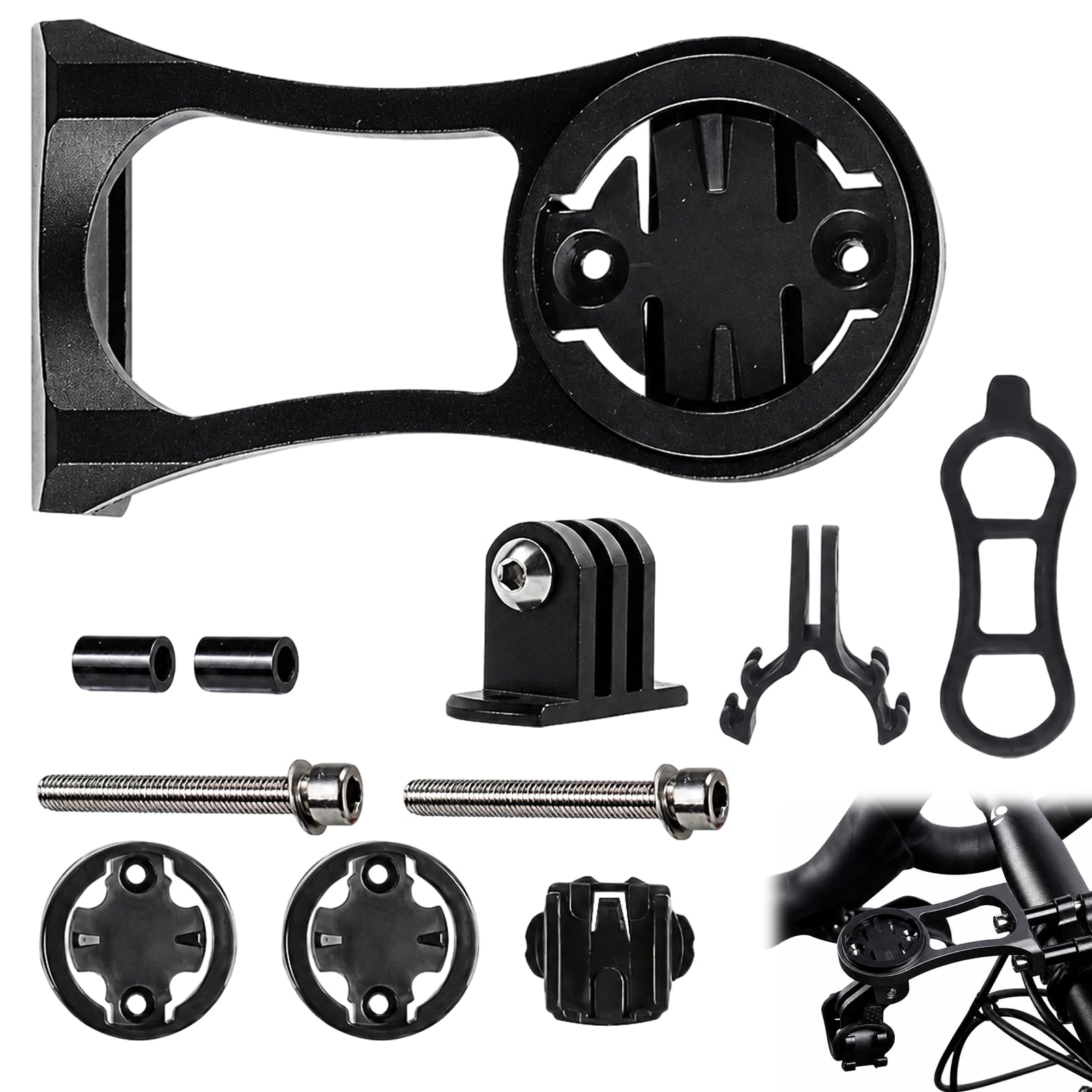 Out Bike Mount Bicycle Aluminium Stem Extender for Garmin Road MTB
