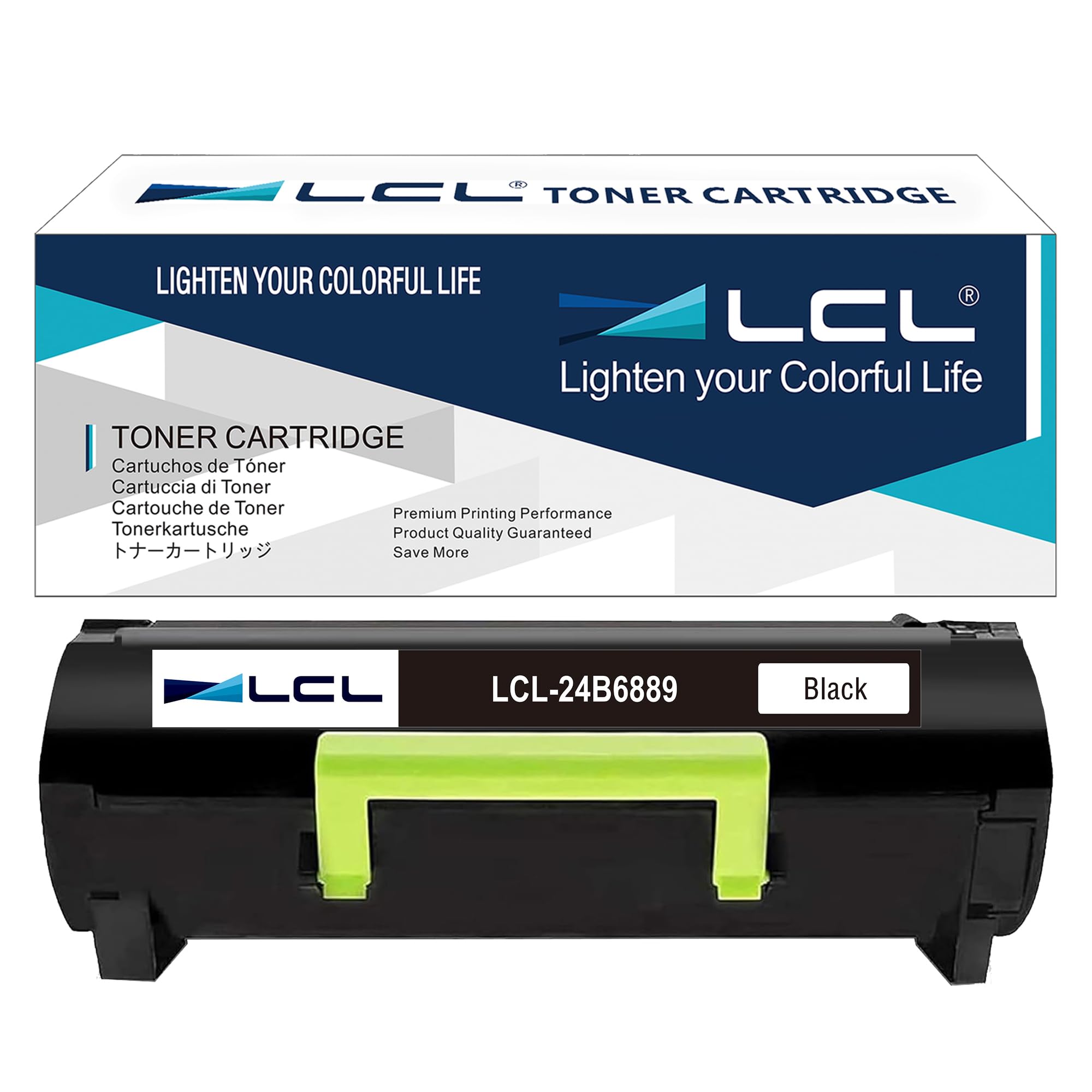 LCL XM1246 czarny 21000 stron kompatybilny toner do Lexmark 24B6889 zamiennik do Lexmark M1246 XM1246 (1 sztuka)