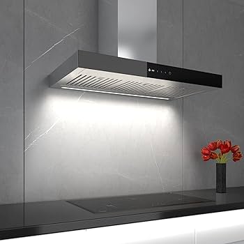 FWL18EX-N（FUKA） Amazon.com: Futuro Futuro Wall-mount DUCTED ONLY Range Hood