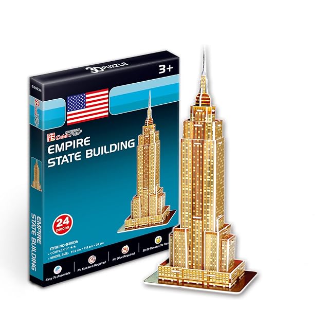Cubic Fun - Puzzle 3D Empire State Building (Tachan, S3003h)