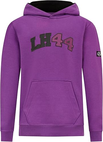 Mercedes AMG Petronas Formula One Team - Sudadera con capucha Lewis Hamilton para niños disponible en Yaxa Venezuela