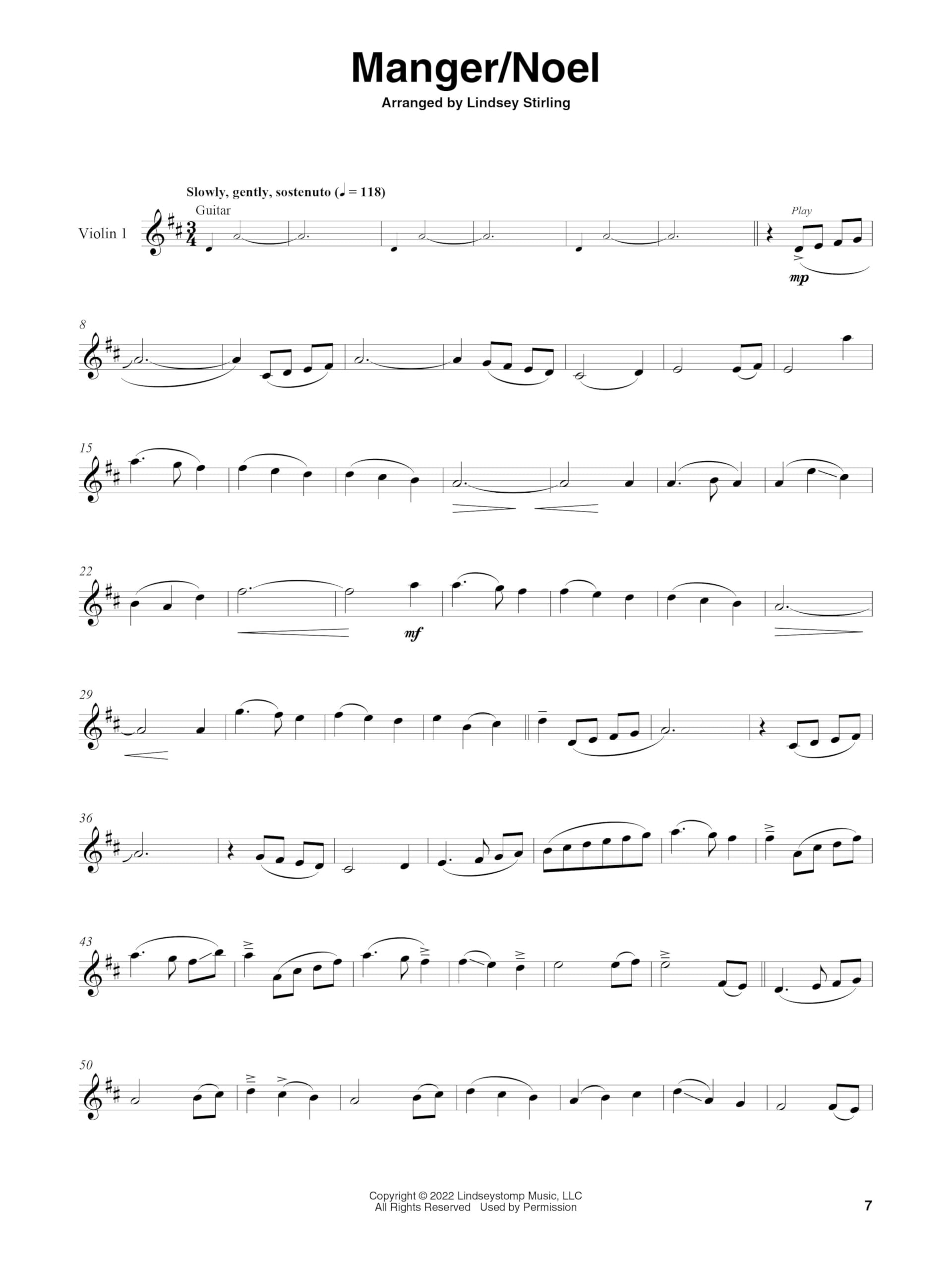 Lindsey Stirling - Snow Waltz: Violin Play-Along Volume 82