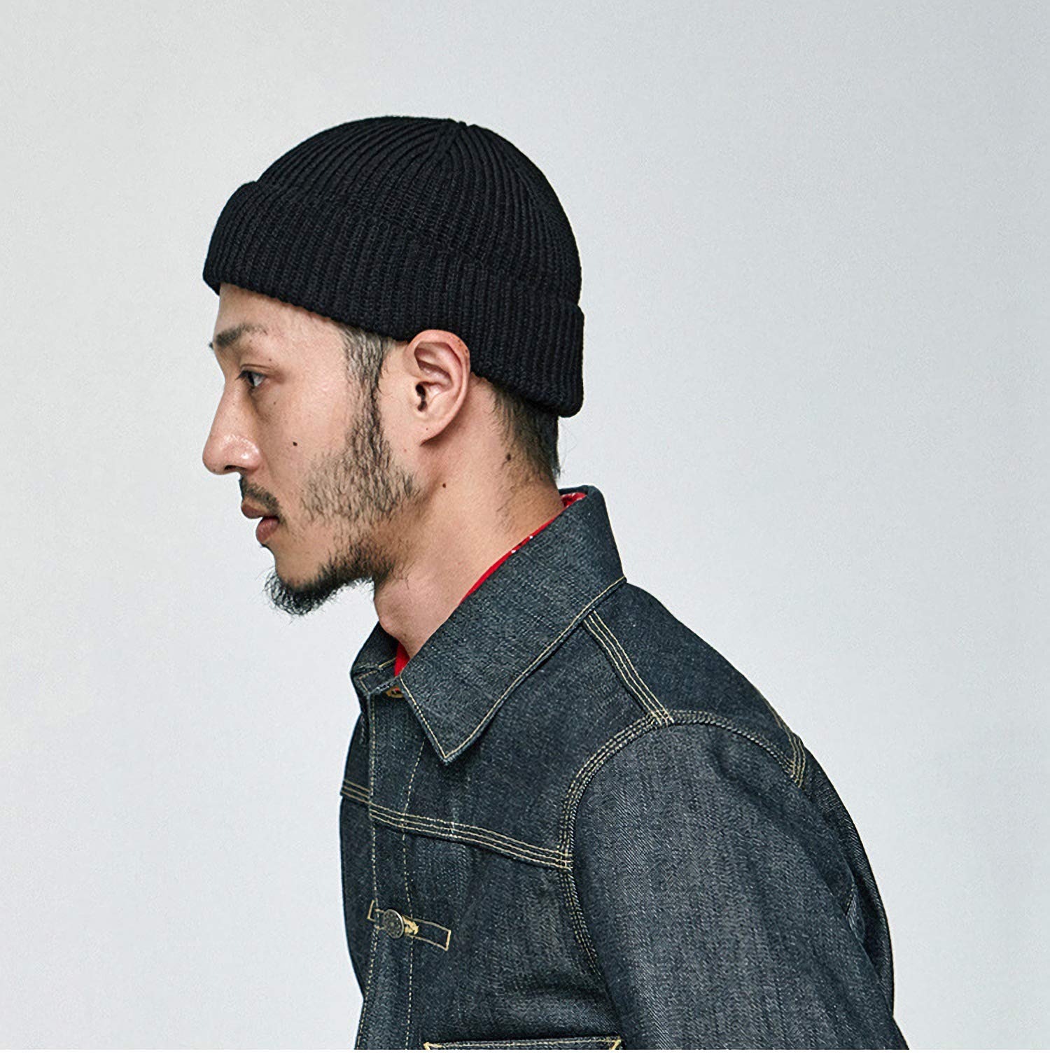 JFAN Miki Hat Swag in Maglia Retro Trawler Invernale Beanie Hat Cappellino da Baseball Unisex Cappello a Maglia Moda