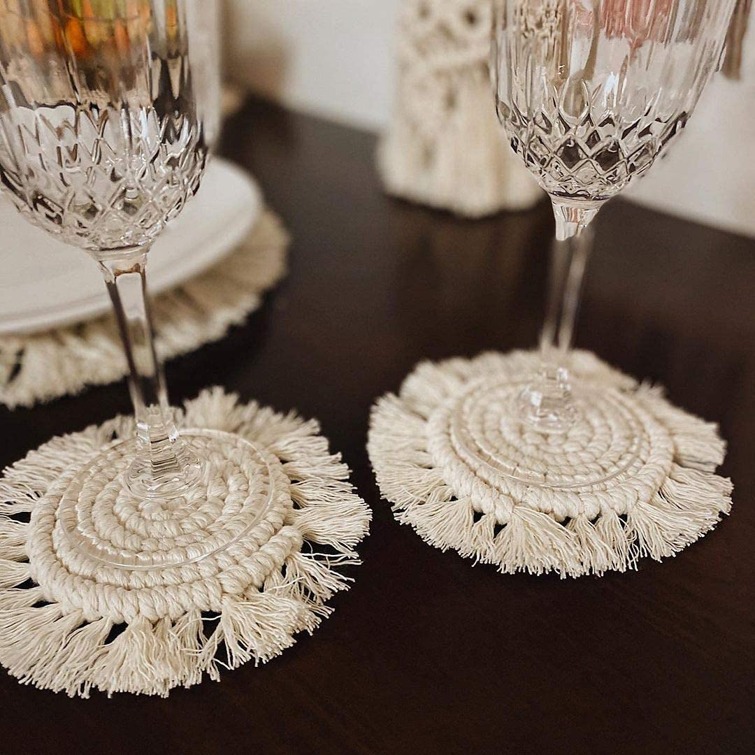 Set Di 4 Sottobicchieri Requiem Collective – 9,5x9,5 Cm – Design Esclusivo