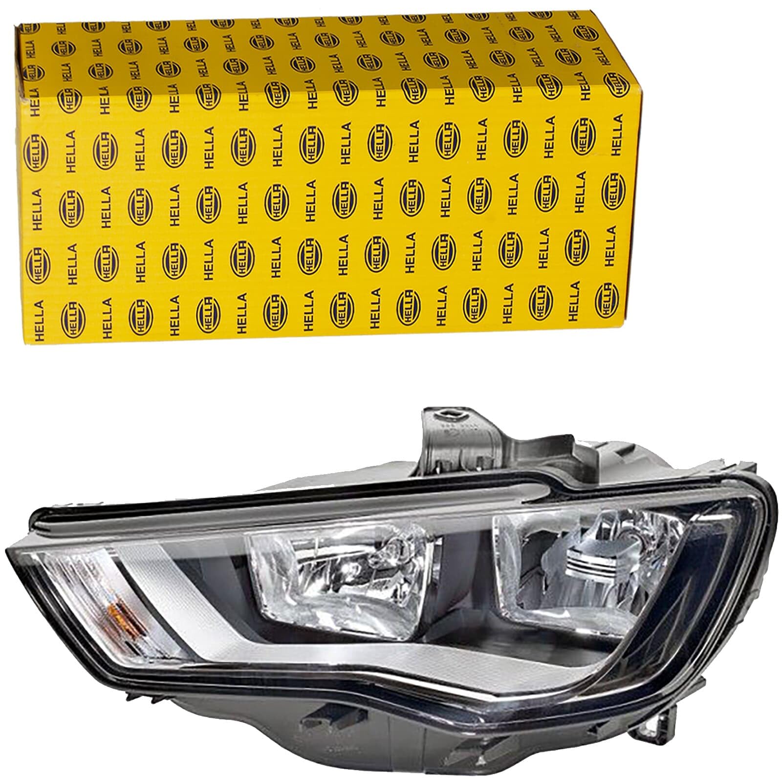 HELLA 1LJ 010 740-091 Halogen/FF-Headlight - ECE - for left-hand traffic - Left Front