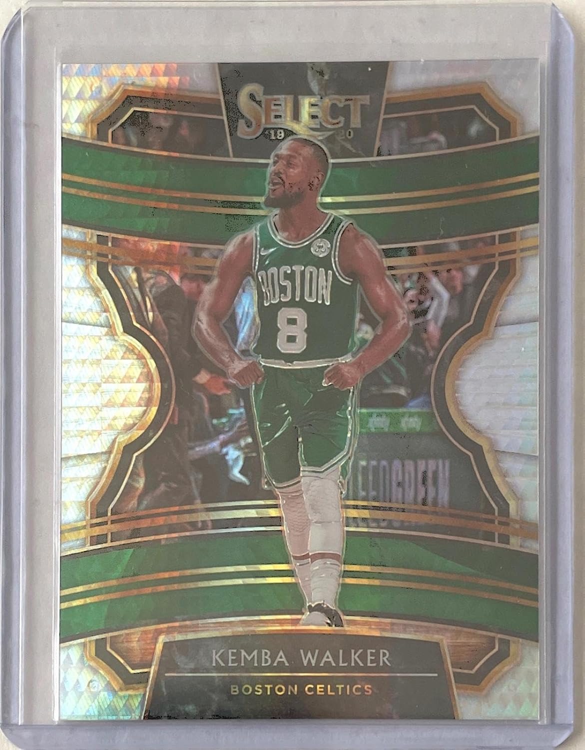 Kemba Walker 2019-20 Panini Select Concourse Silver Hyper Prizm #d 7/8 - Basketball Cards