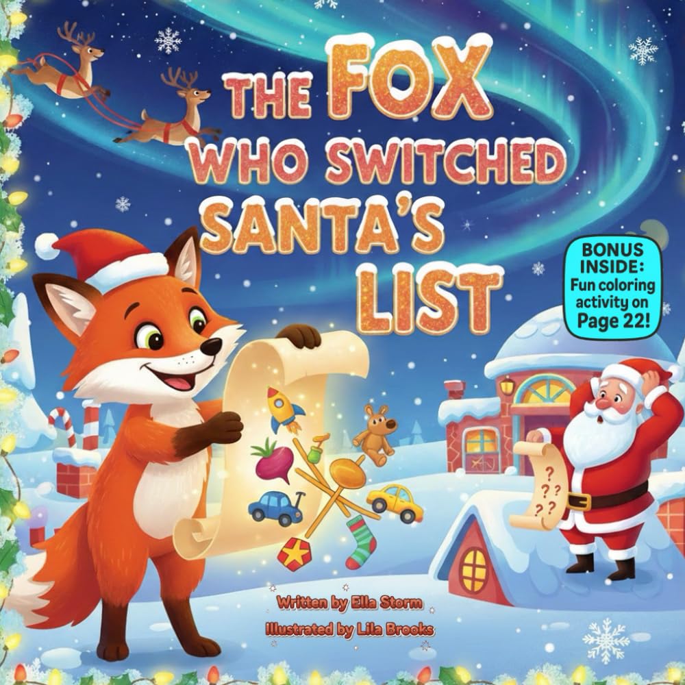 The Fox Who Switched Santa’s List: A Rhyming Christmas Adventure About Honesty and Helping Others