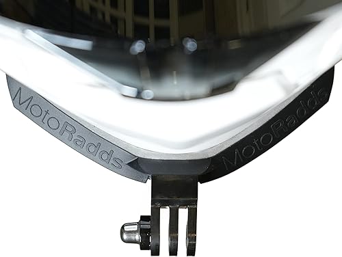 Miniatura 2 de Flex Slim Flexible Universal Kit de montaje de barbilla para casco de motocicleta, de silicona flexible compatible con GoPro Hero 12, 11, 10, DJI