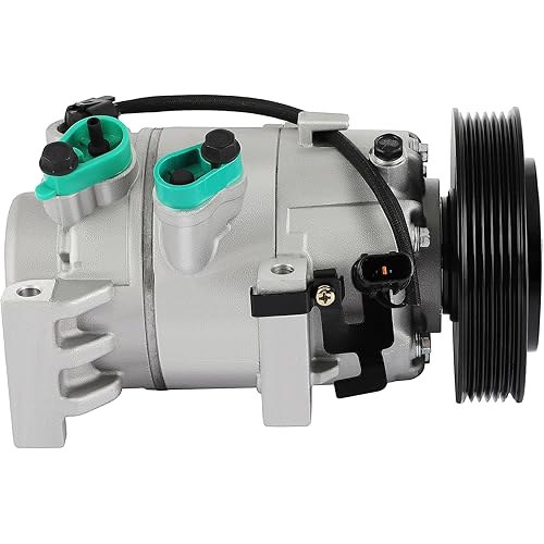 ECCPP A/C Compressor with Clutch 2017 Fit for Hyundai Elantra 1.6L 2014-2019 Fit for Kia Soul 1.6L AC Compressor