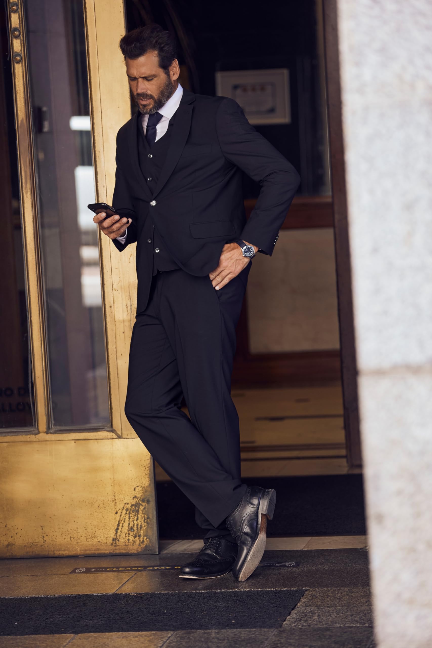 JP 1880 Gilet per business-attire dalla collezione Zeus con FLEXNAMIC®, fino alla tg. 72/36 705621