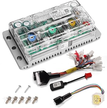 Fardriver ND72280/X80 BLDC Controller, 72V 280A Programmable High Power Brushless DC Motor Sine Wave Controller Fit for 2000W QSMotor Electric Motorcycle Motor E-Bike