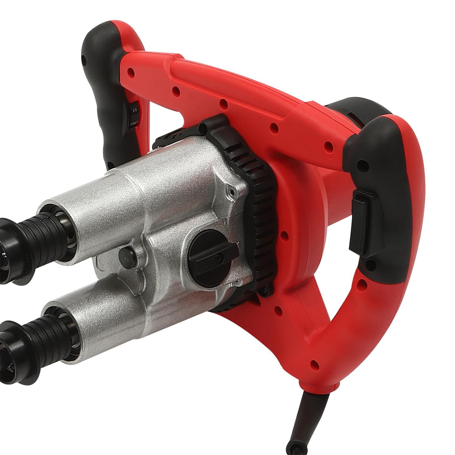 Mezclador de mortero de doble agitador, 1800 W, 220 V-50 Hz, 6 velocidades, 0-690 RPM, resistente a la corrosión y a los impactos
