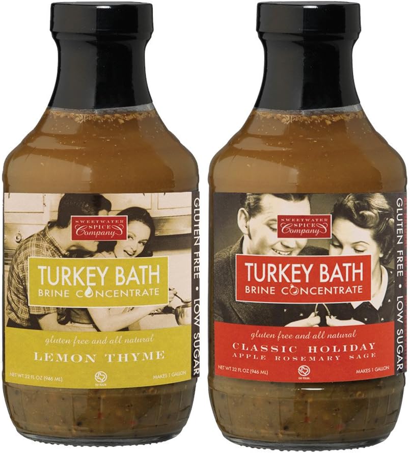 TURKEY BATH Brine Combo Four Pack