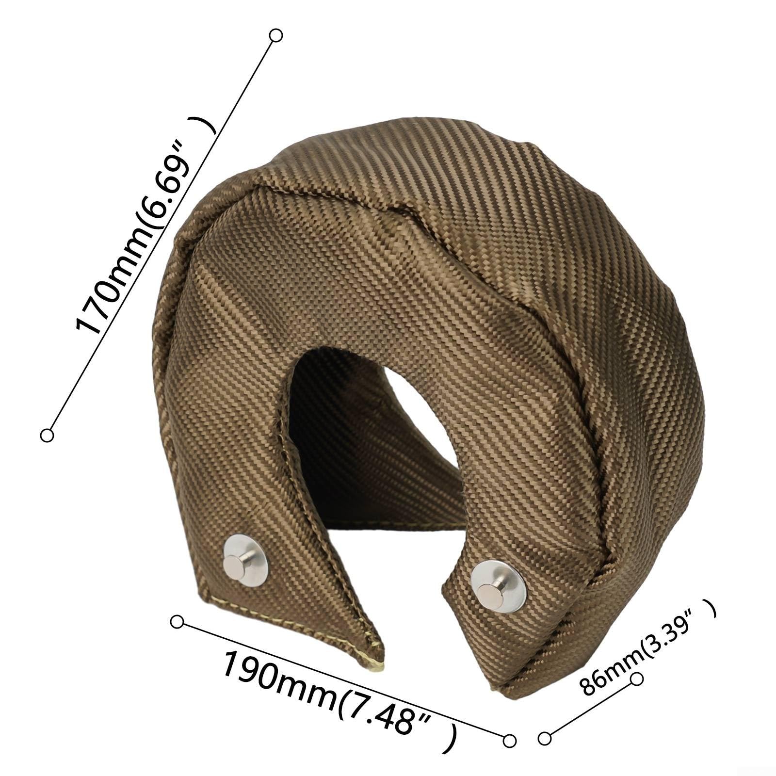 La couverture d'isolation thermique Turbo protège les composants contre les dommages causés par la chaleur résiduelle