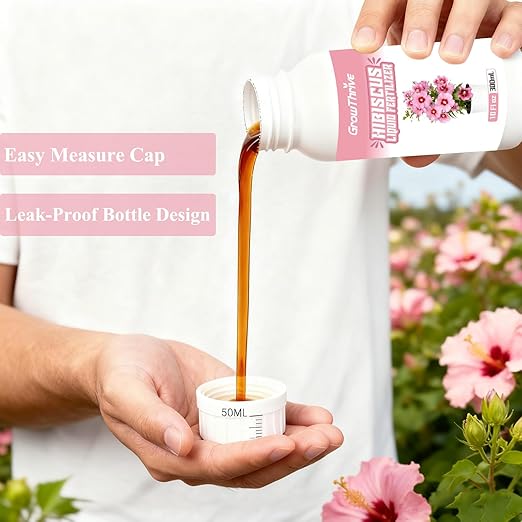 Fertilizante Líquido para Hibiscus 10 oz - GrowThrive miniatura 4