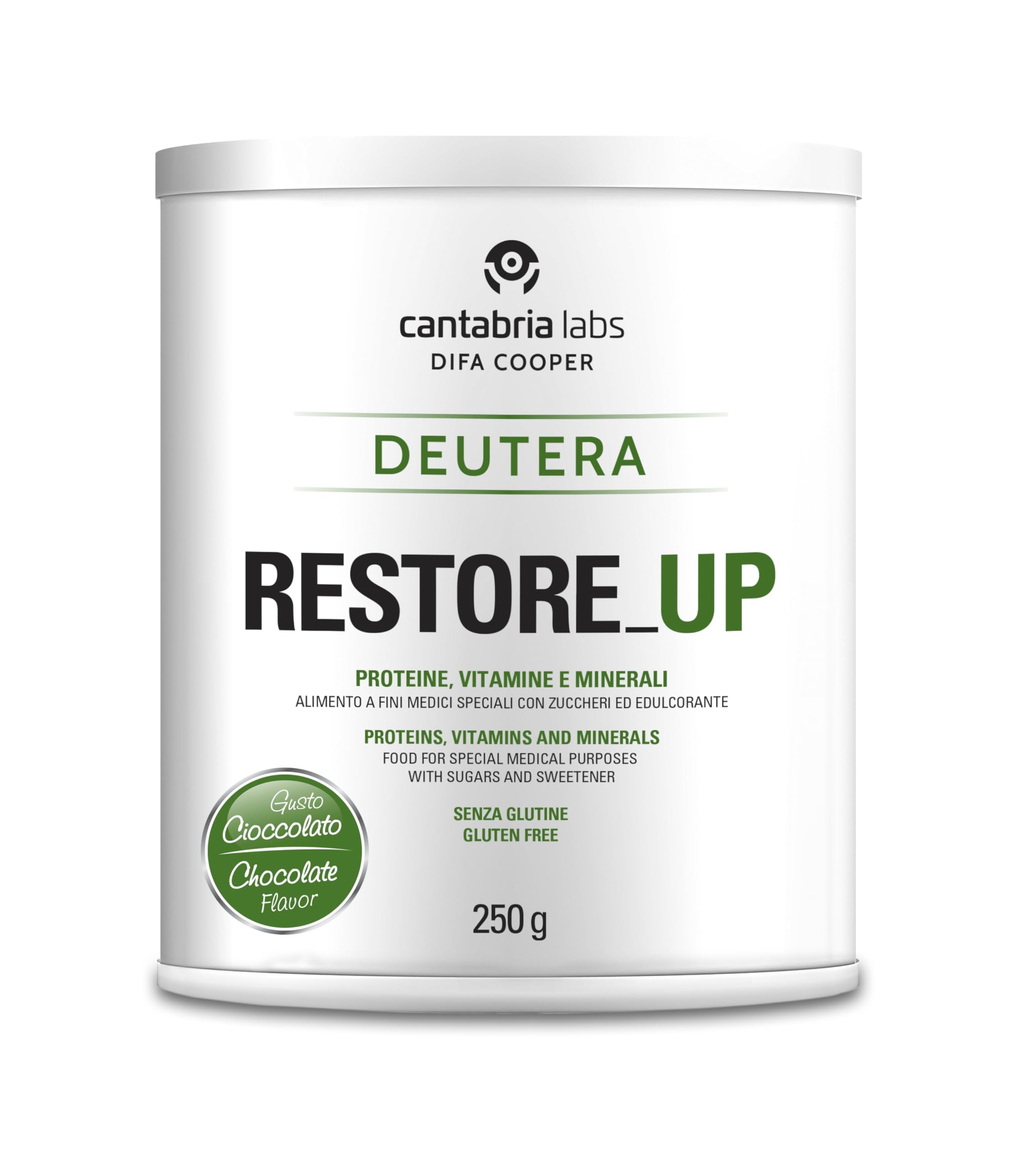 Difa Cooper Restore Up Cioccolato Barretta, 250G - 4