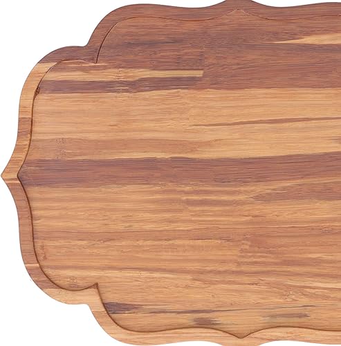 Miniatura 7 de Bandeja de té de bambú, plato de servir de estilo japonés con almohadilla de protección (Xiangyun Tray L)