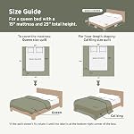 Bedsure Queen Comforter Set - 7 Pieces Reversible Grey Bedding, GentleSoft™ Queen Size Bed Set Gift for Family, Bed in a Bag with Warm Down Alternative Comforter, Sheets, Pillowcases & Shams