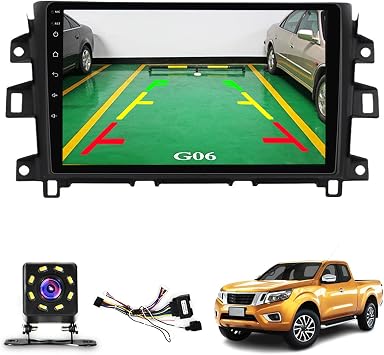 Android 13 Car Stereo Radio for Nissan Navara NP300 2011-2016, 9 Inch Touch Screen Head Unit Multimedia Video Audio Player with CarPlay Android Auto GPS Bluetooth FMSizeQuad Core 1+16 G