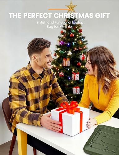 Miniatura 9 de DOMISO Funda para laptop de 15.6 pulgadas con asa, protectora contra golpes, impermeable, de EVA, para Yoga 720, IdeaPad 310, 320, ThinkPad