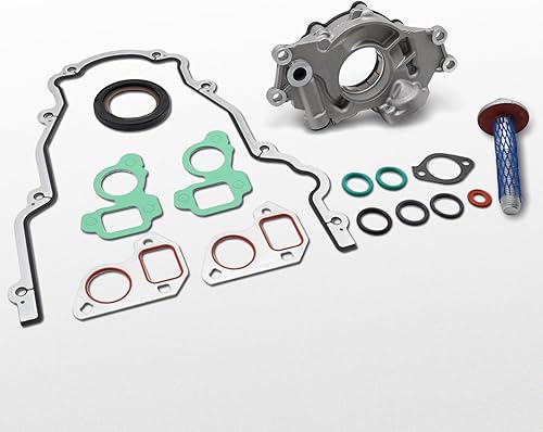 Miniatura 7 de Kit de bomba de aceite de alto volumen M295HV con juntas TCS45993 y perno equilibrador 12557840 para Chevy Silverado Suburban 1500 Tahoe Trailblazer
