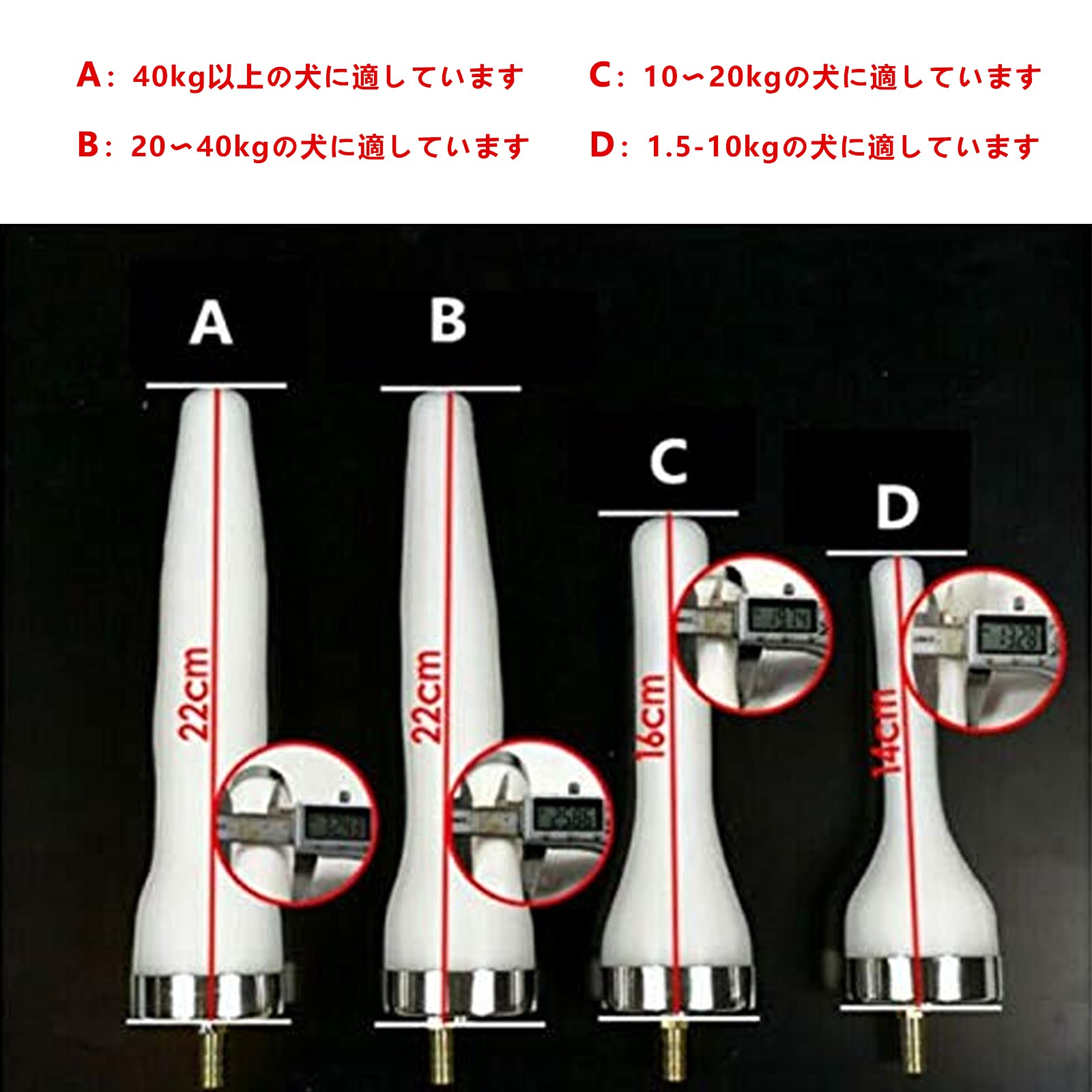 Amazon.co.jp: 新しい犬の人工授精キット小型、中型、大型犬用の20ml