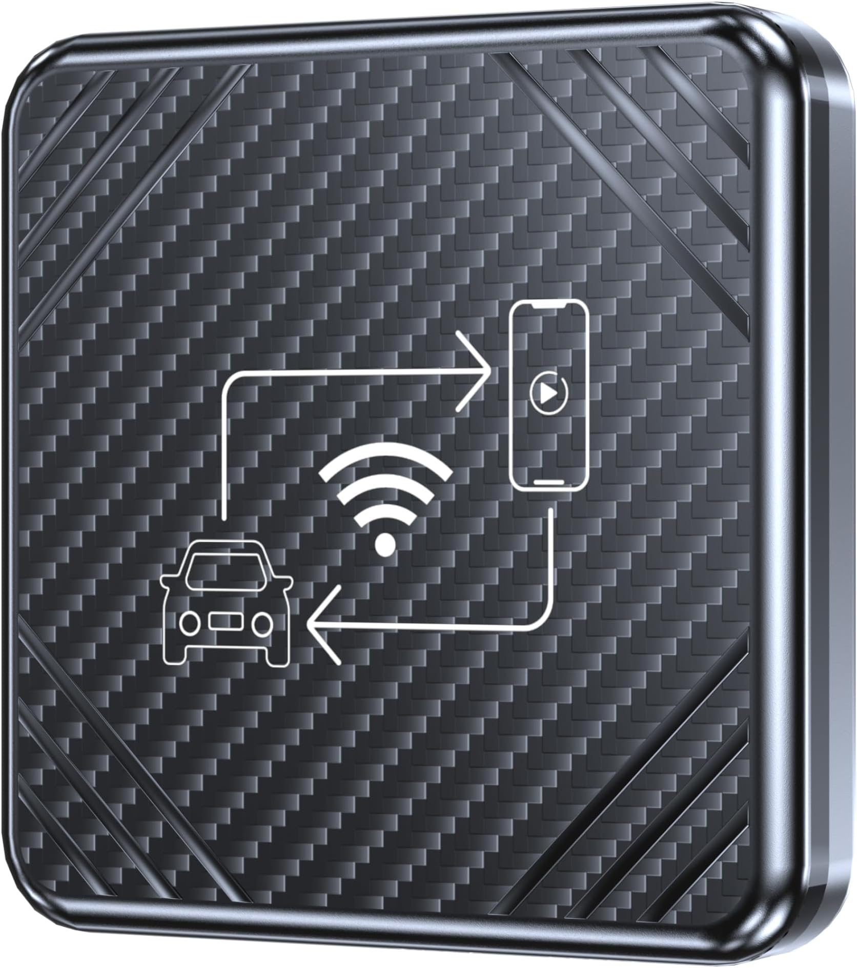 [Upgrade Dual OS] Wireless Carplay/Android Auto Adapter, Convert The Car Built-in Wired Carplay/Android Auto to Wireless, Plug & Play, for Cars from 2015+, iOS 10+ & Android 10+