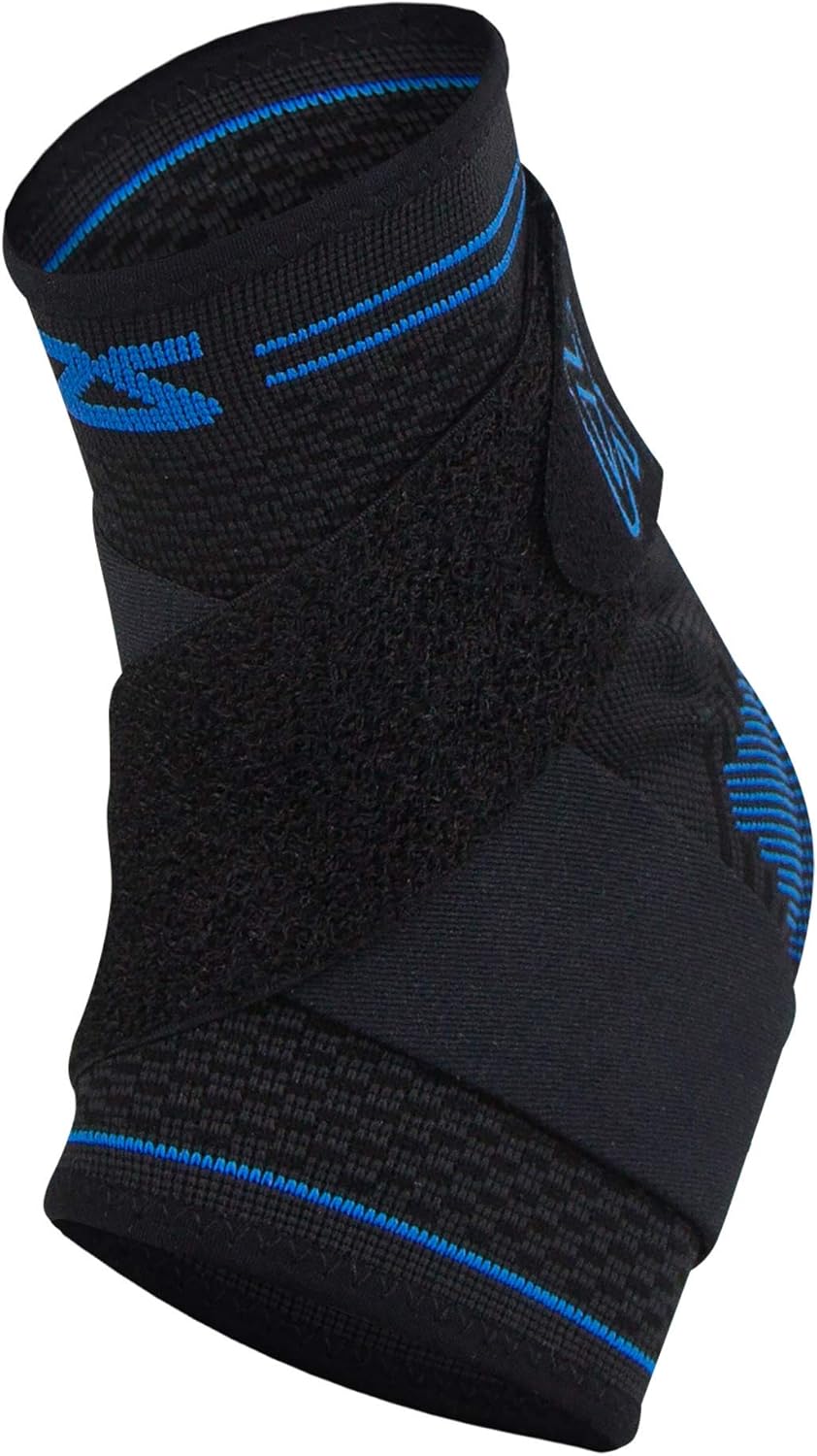 Zensah Elite Gel Sports Compression Ankle Sleeve with Removable Strap - Breathable, Lightweight, Anti-Odor, Premium Fabric, Comfortable : Health & Household