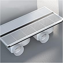 Exaustor Exaustor de motor duplo de alta potência, Exaustor de núcleo duplo retangular com válvula de retenção, Teto de cozinha embutido 30 * 60cm Ventilador de ventilação forte Ventiladores