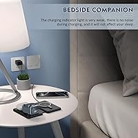 Vista 7 de Wireless Charger iPhone - 3 in 1 Charging Station for Apple Devices for iPhone 17 16 15 14 13 12 Pro Max Plus - Foldable Magnetic Charging Pad for