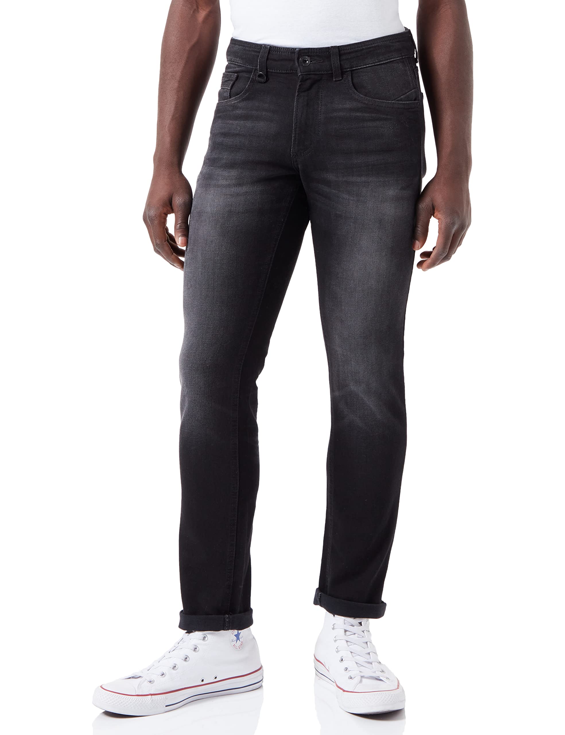 camel active Men's 488885/9D11 Jeans, Asphalt, 36W / 34L