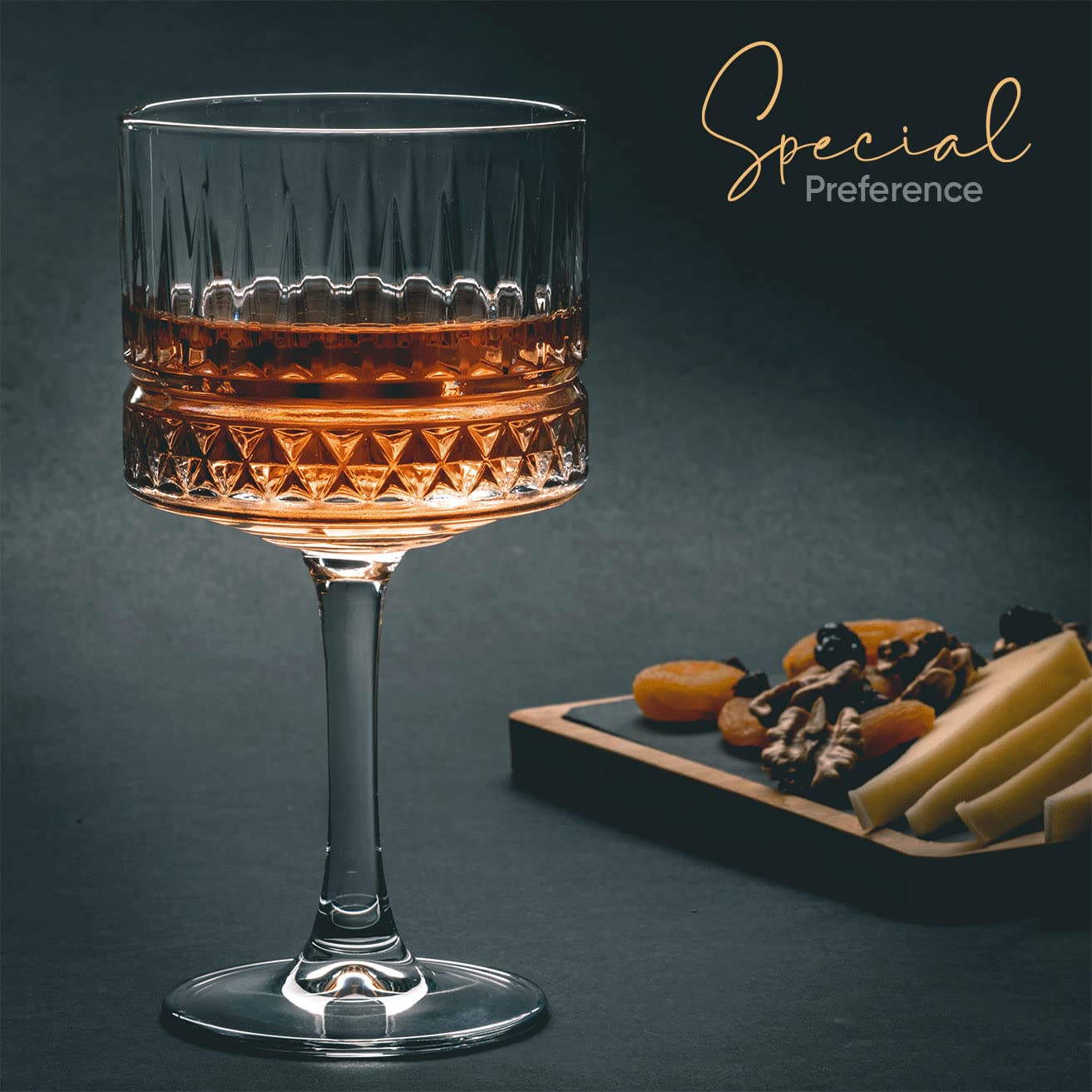 Kieliszki vintage Coupe (500 ml), szampana, koktajl, martini, kieliszki do wina Aperol Spritz, kieliszki do wina z długą łodygą (2 szt. (500 ml)
