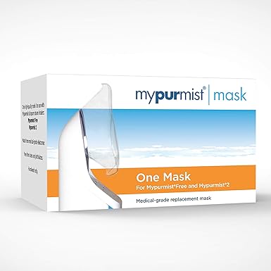 Mypurmist Universal Replacement Mask, for Mypurmist Ultrapure Handheld Vaporizer and Humidifier Devices