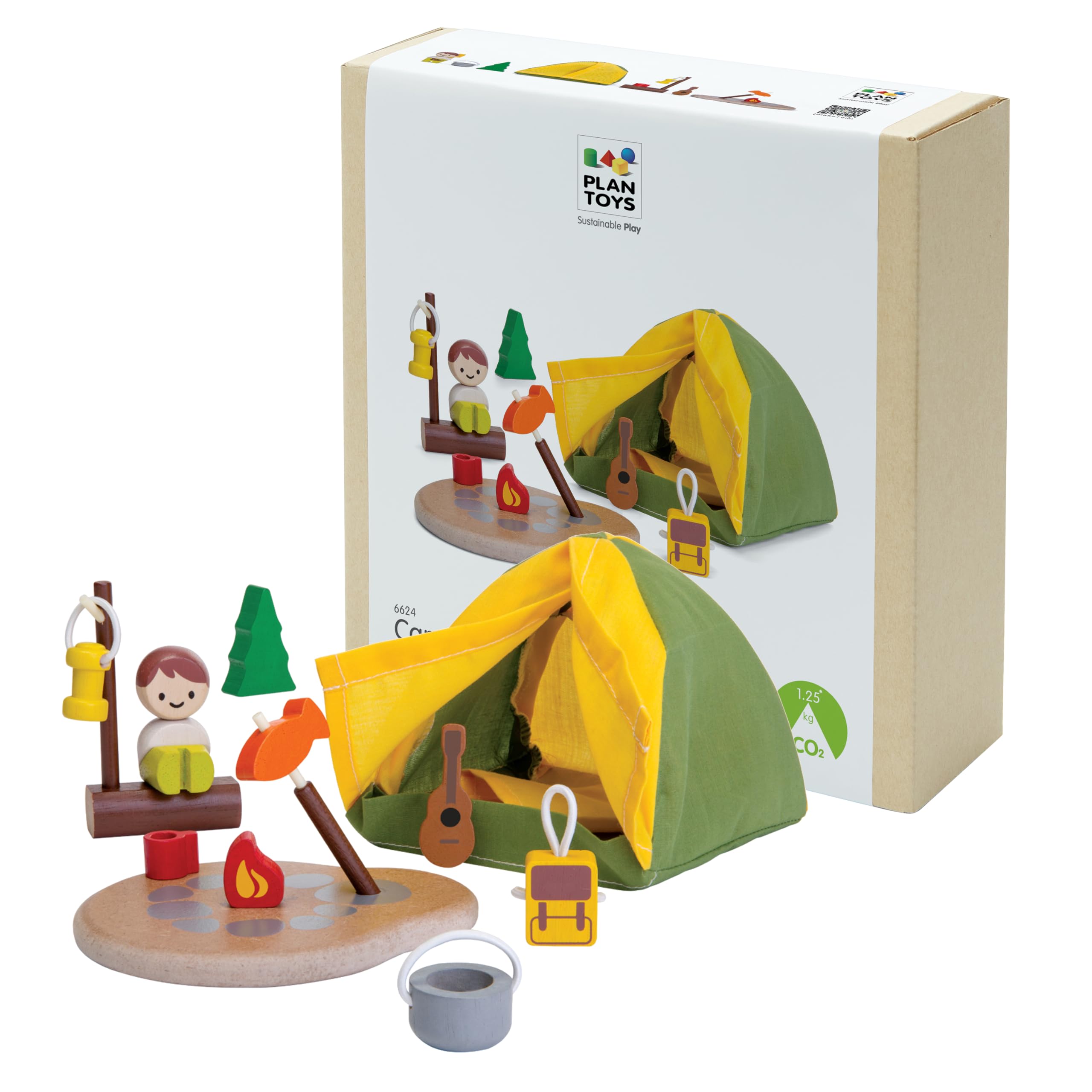 PLAN TOYS 6624 Bird Walker, drewno