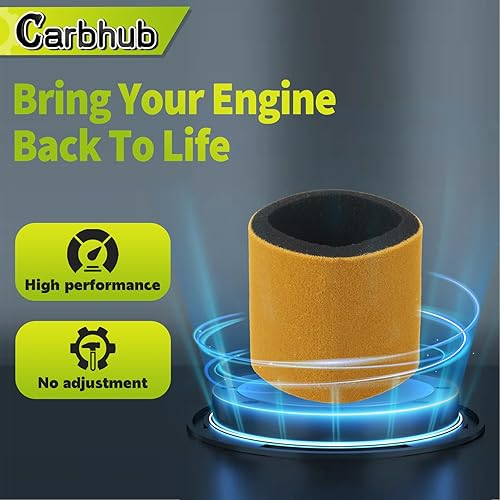 Miniatura 4 de Carbhub 11013-1275 Bujía de aceite de filtro de aire Reemplazar 11013-1275 apto para Kawasaki KLF220 KLF250 KLF300 Bayou 220 250 300