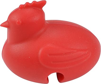 R&M Pot Watcher Chicken Silicone 1.5" Red