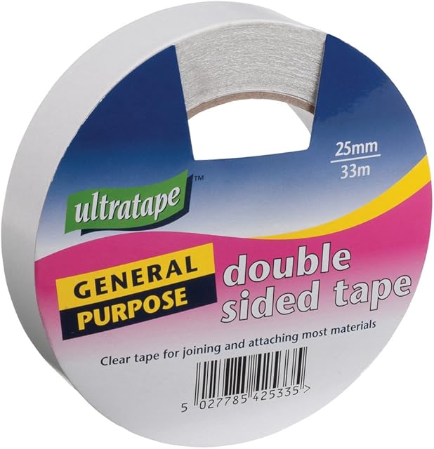 Ultratape | Double Sided Tape | 25mm x 33m