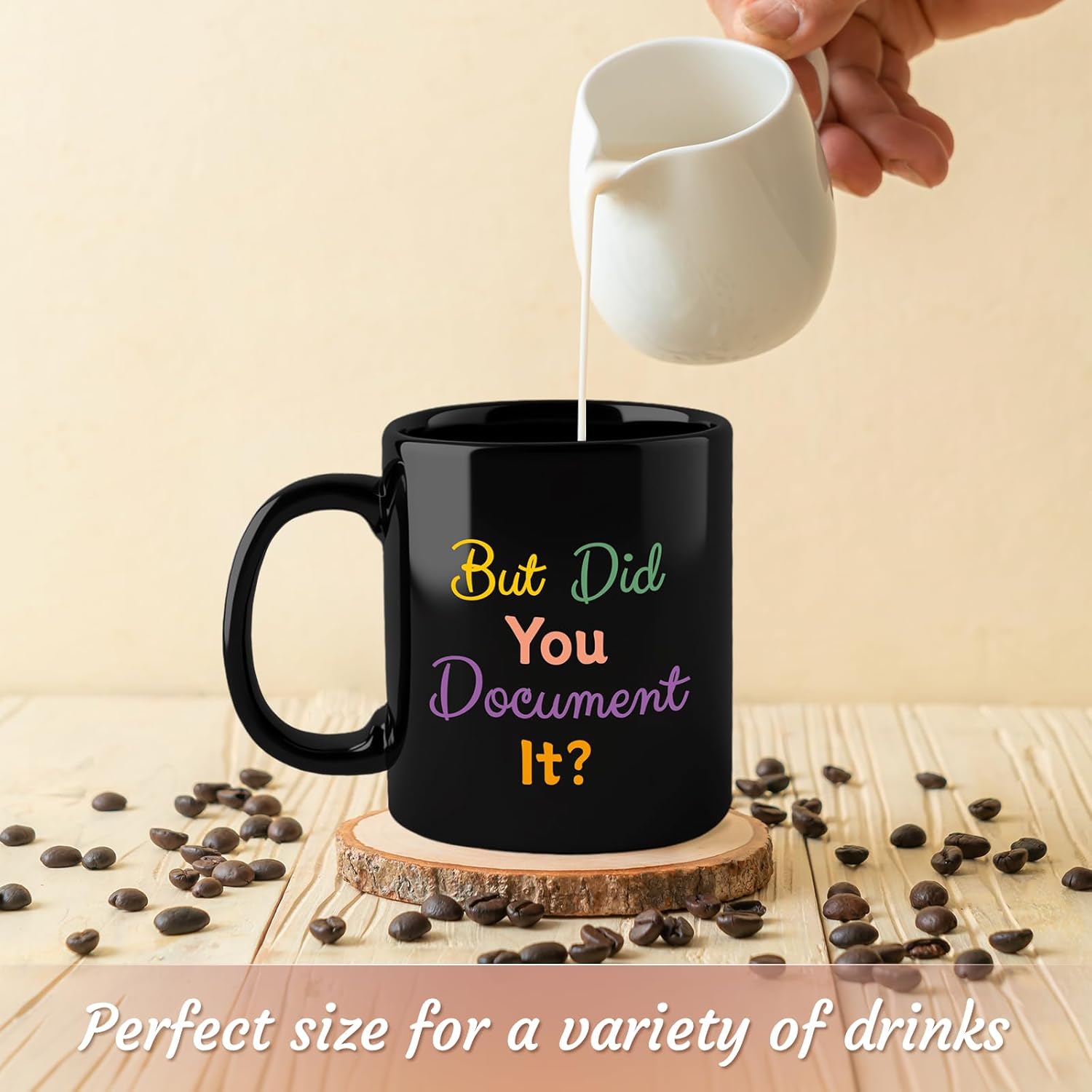 But Did You Document It the Office Mug 11Oz Funny Christmas Gift for Coworker, Work Wife Husband, White Elephant Gag Gifts for Coworkers, Funny Work Mug, Birthday Gifts for Coworkers HR - Image 5