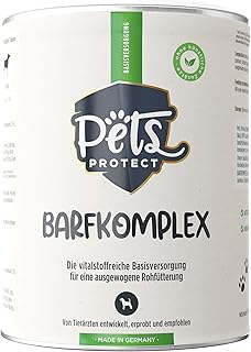 BARFKOMPLEX für Hunde | Natürlicher Barf Zusatz | Rundumversorgung für artgerechte & ausgewogene Rohfütterung | Reich an Vitaminen & Mineralien | Ohne künstliche Zusätze | 500g | Deutsche Herstellung product image