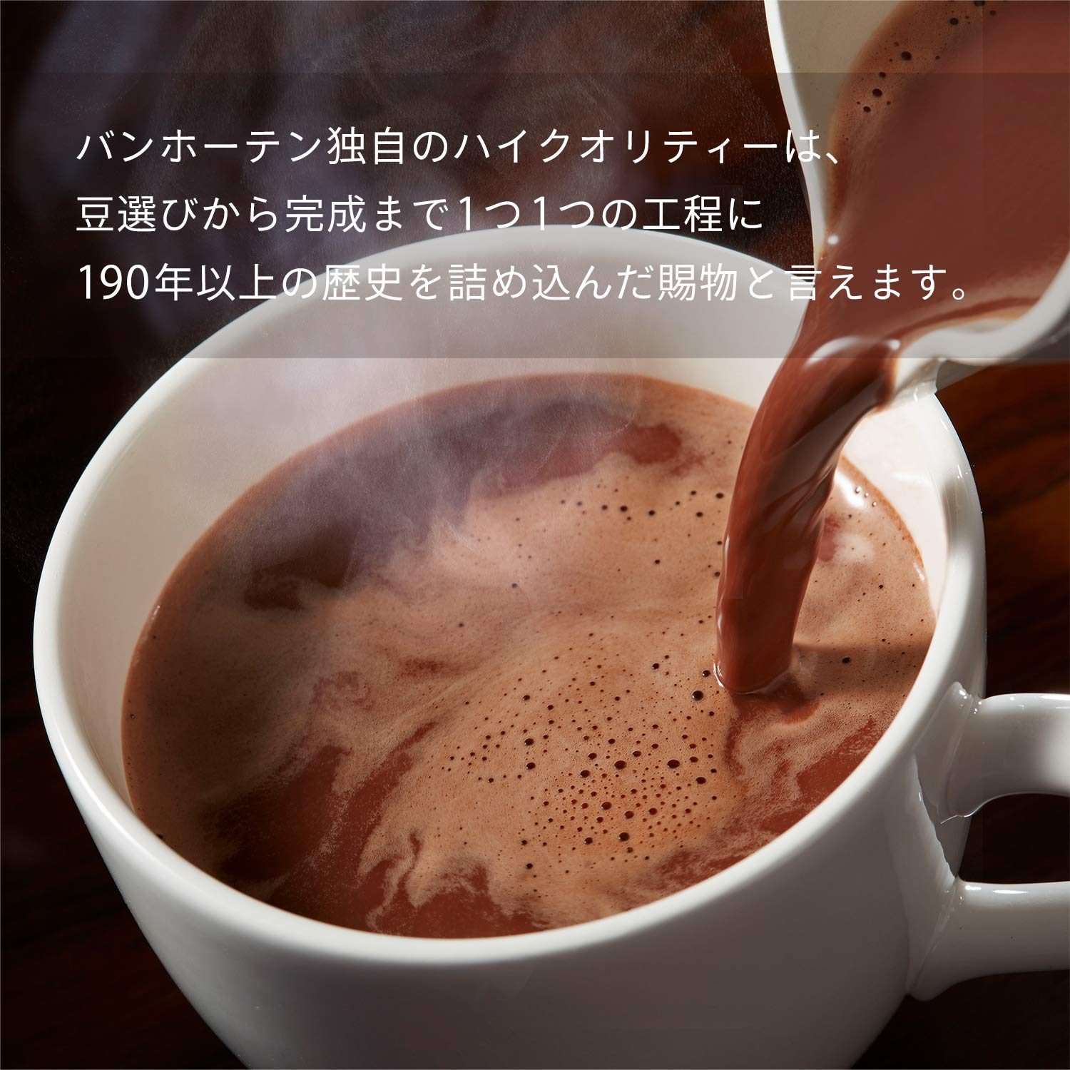 Amazon.co.jp: バンホーテン ピュアココア 100g×4個 : 食品・飲料・お酒