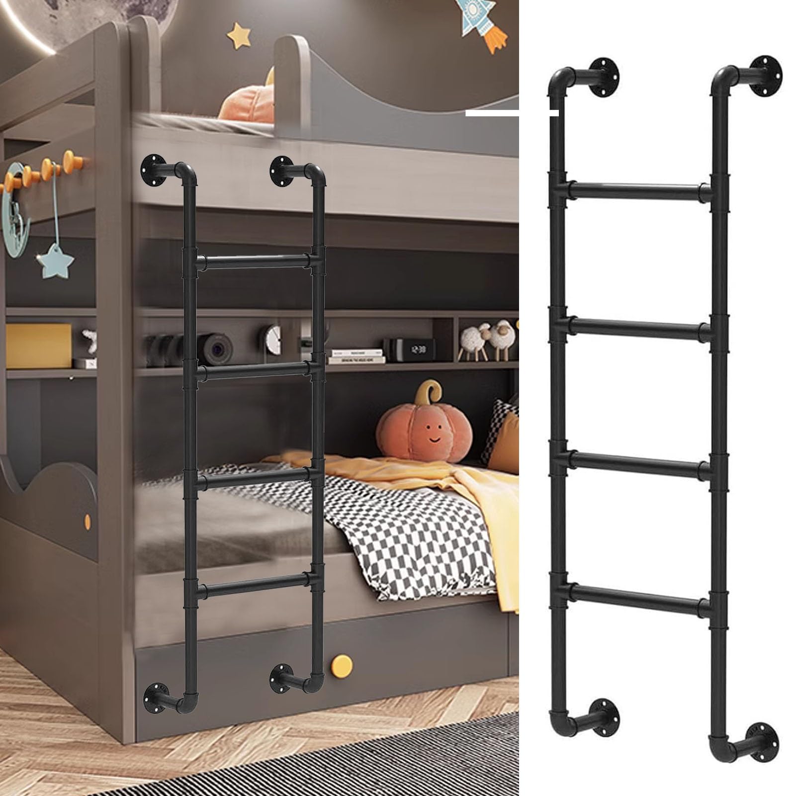 Échelle de lit pour camping-car et aménagement de couchage compact