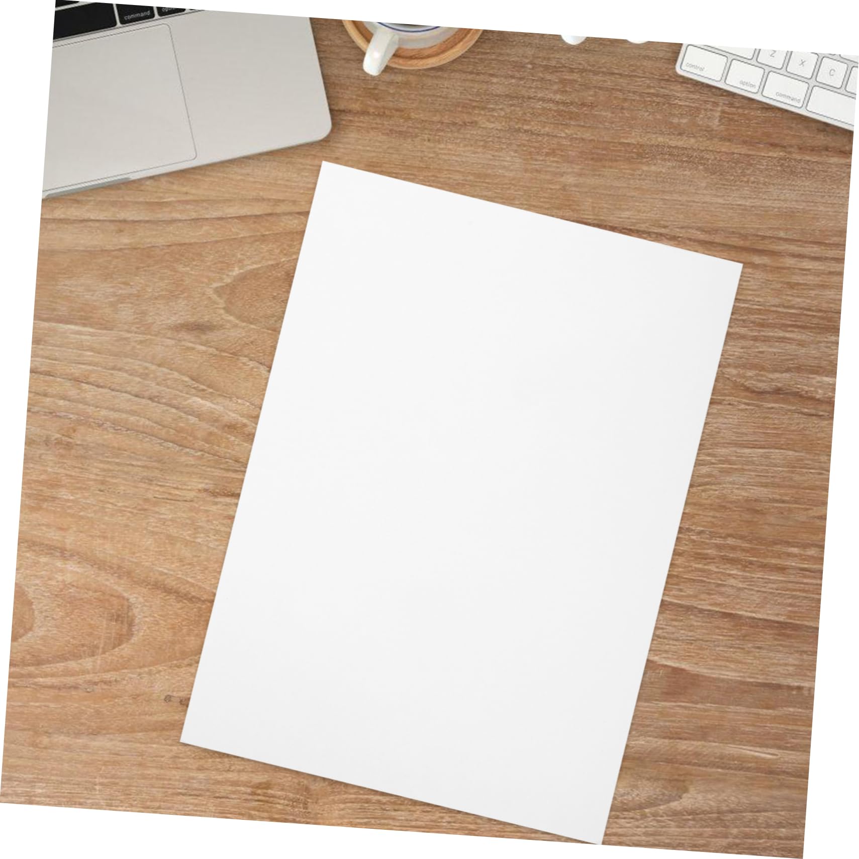 Papier Cartonné Épais A4 100 Feuilles Blanc pour Impression