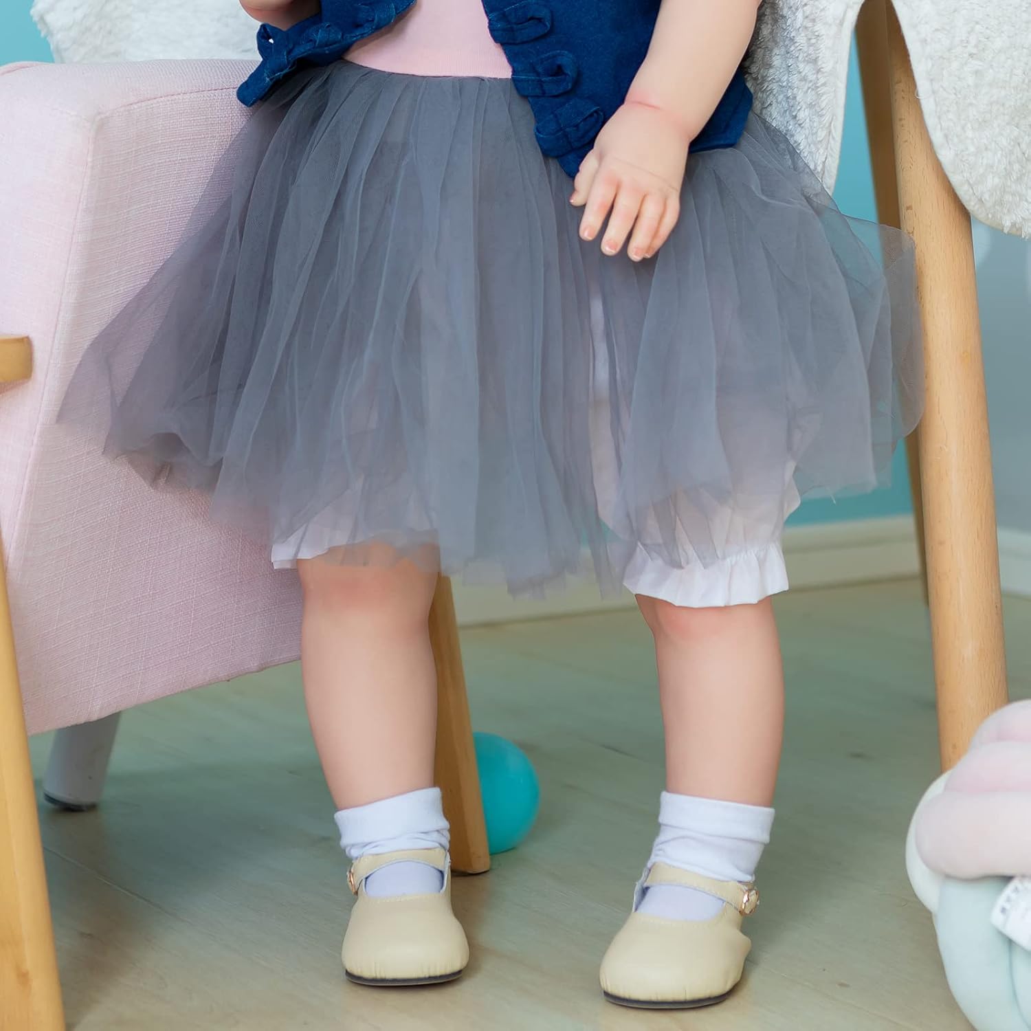 KAWAYII 28 Inch Toddler Reborn Dolls Girl Realistic Reborn Doll Silicone Vinyl Doll Toy Birthday Gift Crhistmas Present for Age 3+