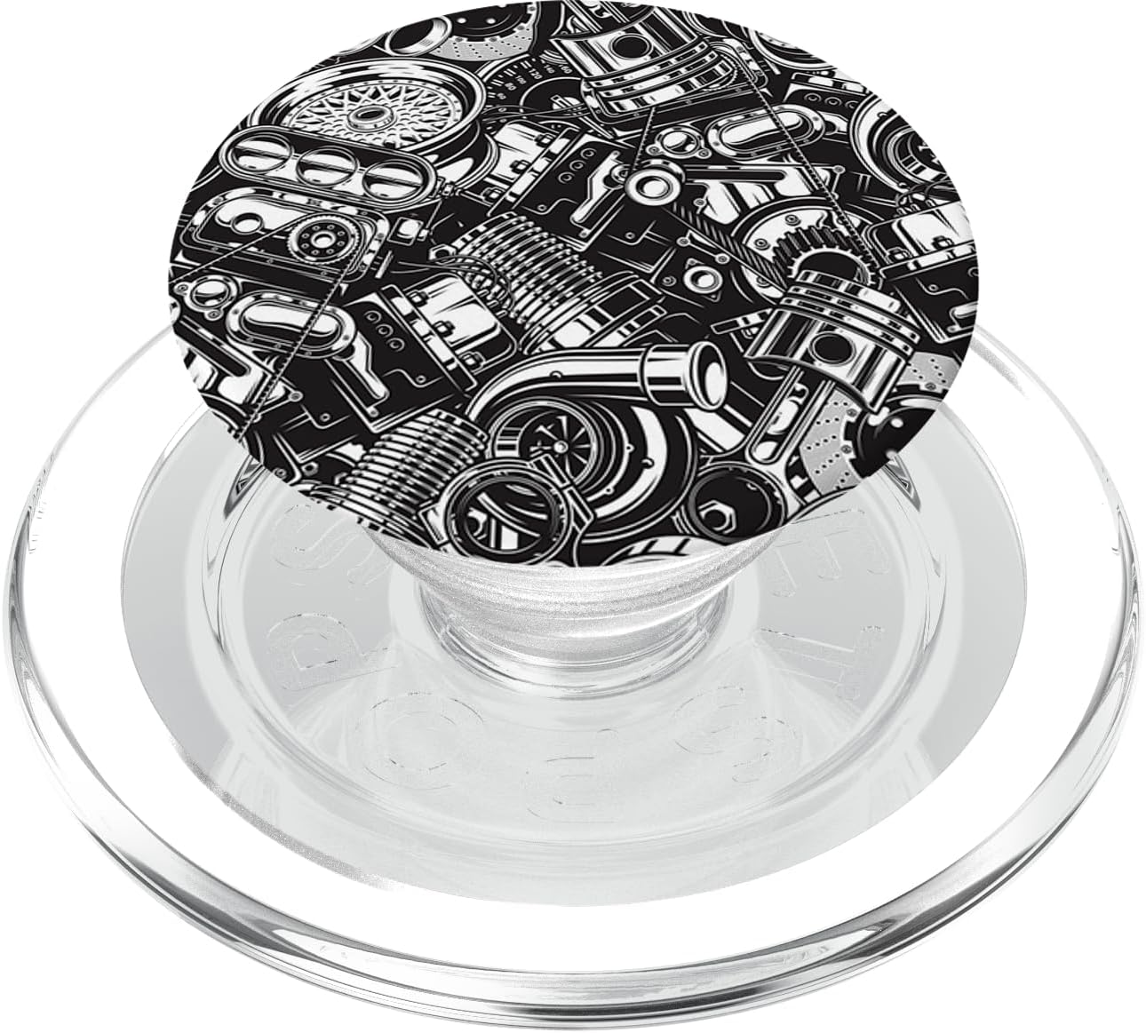 Car Parts Car Guy PopSockets PopWallet for MagSafe