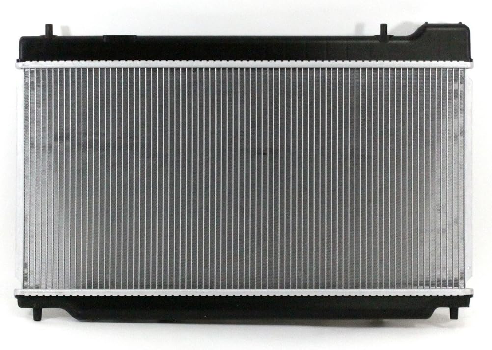 Radiator - Pacific Best Inc. Compatible/Replacement for 2955 07-08 Honda Fit Automatic - Plastic Tank Aluminum Core
