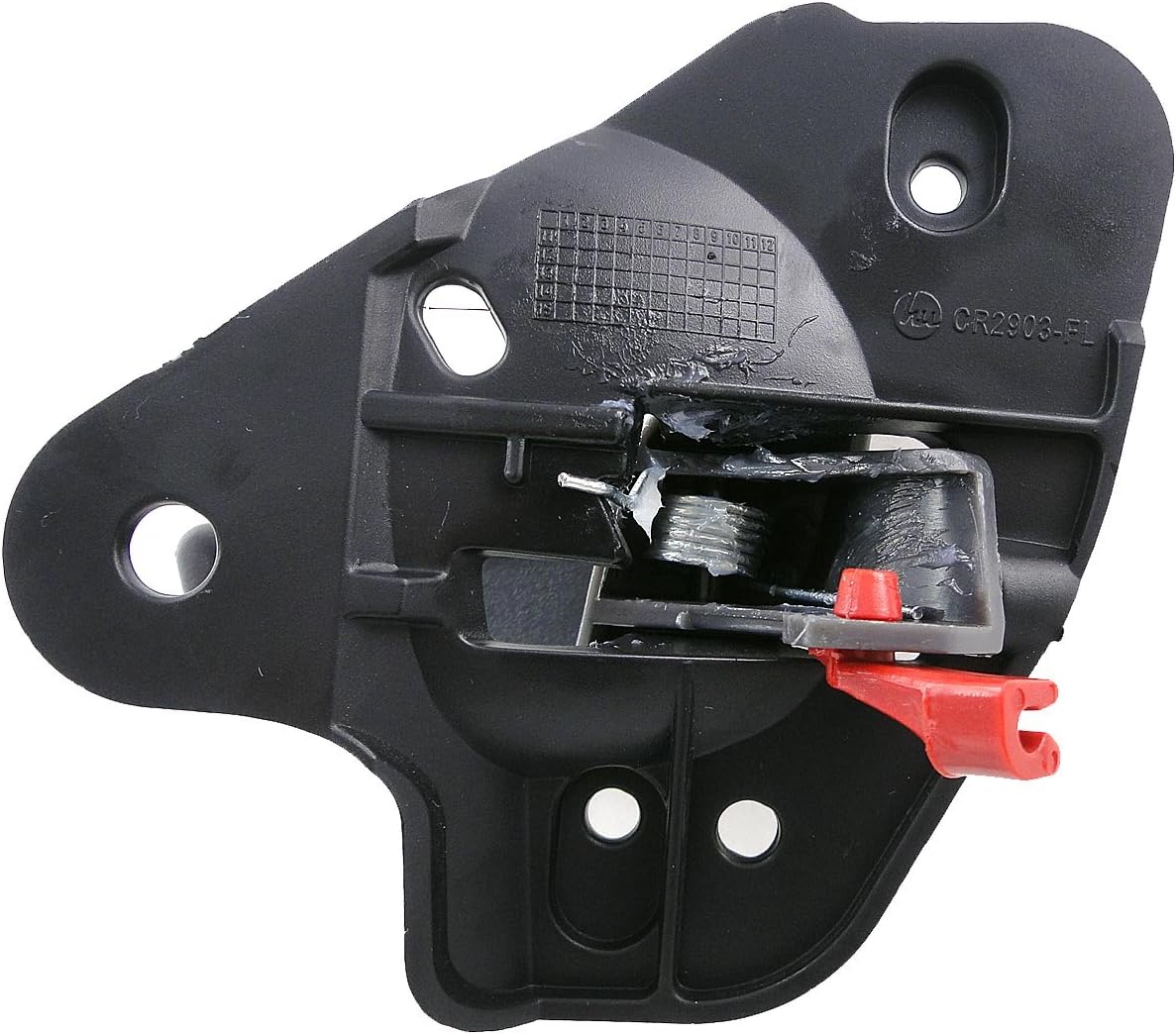 Dorman 81622 Front Driver Side Interior Door Handle Compatible with Select Chrysler/Dodge Models, Gray; Textured