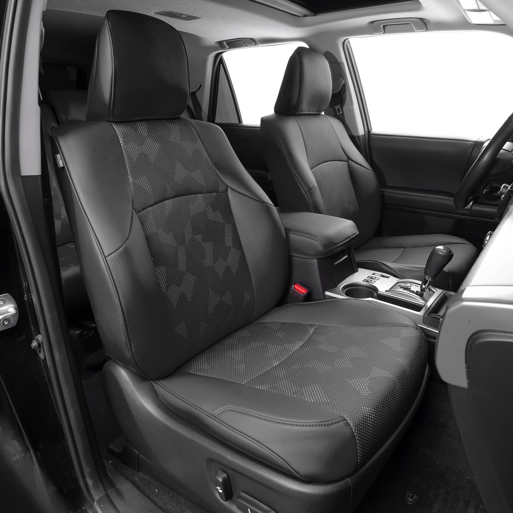 Photo 1 of ***STOCK IMAGE FOR REFERENCE***
Seat Covers Custom Fit for 2010-2024 5th Gen Toyota 4Runner 7-Seat,Black
