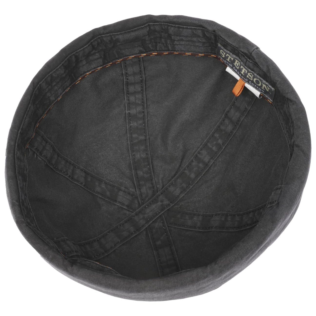 Stetson Delave Organic Cotton Dockermütze Herren Made in EU UV-Schutz 40+ Nachhaltig Einfarbig Frühling Sommer